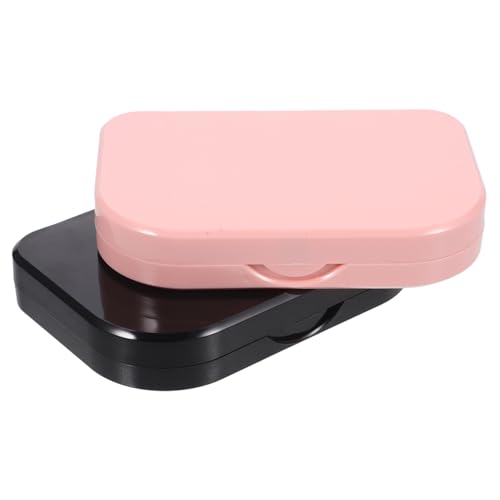 KAILIKETIY 2stücke Wimpern-aufbewahrungsbox Schminkspiegel-etui Kosmetik-organizer Mit Paaren Pro Box Wiederverwendbar Robustes Material Für Reisen Verabredungen Und Tägliche Nutzung von KAILIKETIY