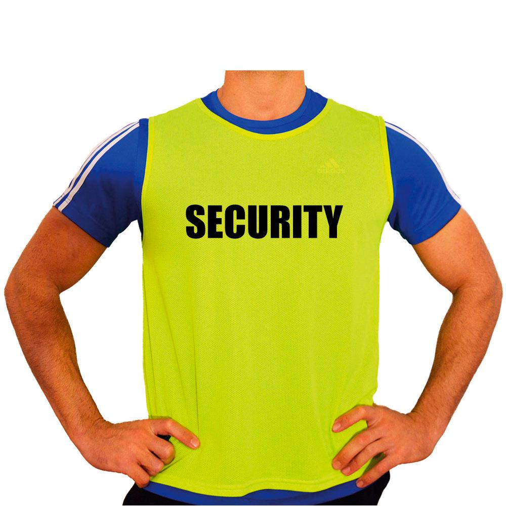 Sicherheitsweste Grün - Atmungsaktive Eventweste Für Security, Fotografen, Sport & Veranstaltungsorganisation von KAISERFC