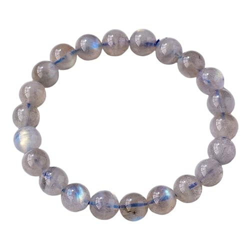 KAISUN Damen Armband mit Kristallperlen | Handgefertigte Modeschmuck-Handkette | Verstellbares Armband für Frauen mit Steinperlen und Anhänger (TYPE-10) von KAISUN