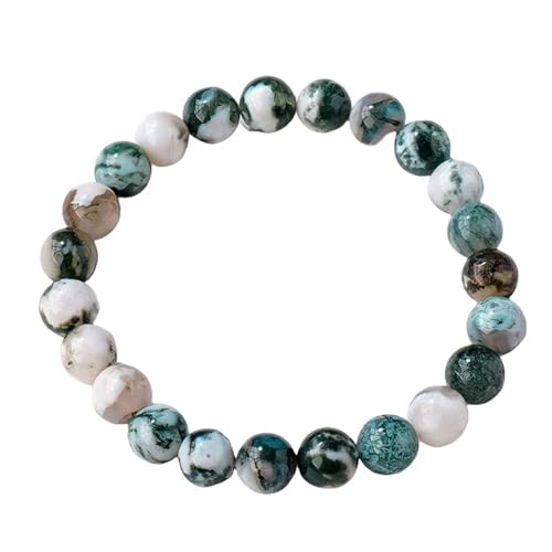 KAISUN Damen Armband mit Kristallperlen | Handgefertigte Modeschmuck-Handkette | Verstellbares Armband für Frauen mit Steinperlen und Anhänger (TYPE-6) von KAISUN