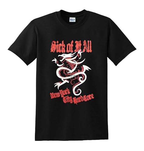 KAISUO Sick-of-It-All-Tees-for-Women-s-Tops-Singer-21-t-Shirts Black S von KAISUO