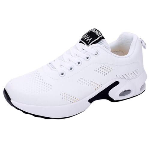 Orthopädische Schuhe Damen Sneaker Weiße Leicht Atmungsaktiv Turnschuhe Shock Absorbing Laufschuhe Cloudwalk Pro Ergonomischer Schmerzlinderungs-Schuh Sneaker Orthopädische Sportschuhe Orthoshoes von KAIXLIONLY