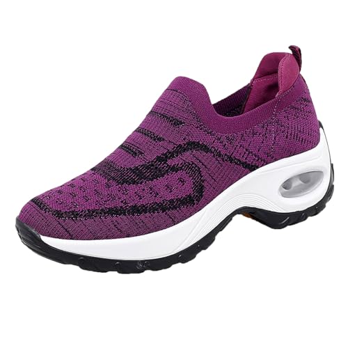 Orthopädische Schuhe Damen Sneaker Weiße Leicht Atmungsaktiv Turnschuhe Shock Absorbing Laufschuhe Cloudwalk Pro Ergonomischer Schmerzlinderungs-Schuh Sneaker Orthopädische Sportschuhe Orthoshoes von KAIXLIONLY