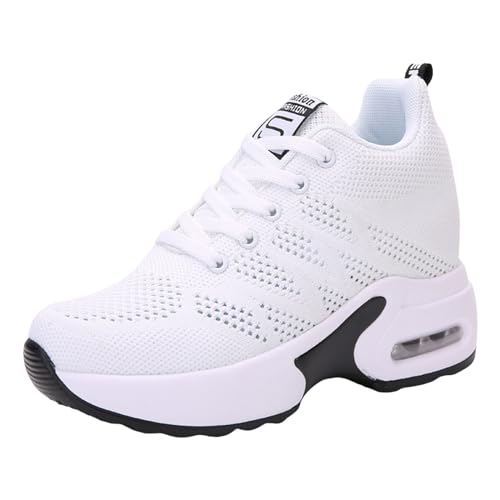 Orthopädische Schuhe Damen Sneaker Weiße Leicht Atmungsaktiv Turnschuhe Shock Absorbing Laufschuhe Cloudwalk Pro Ergonomischer Schmerzlinderungs-Schuh Sneaker Orthopädische Sportschuhe Orthoshoes von KAIXLIONLY