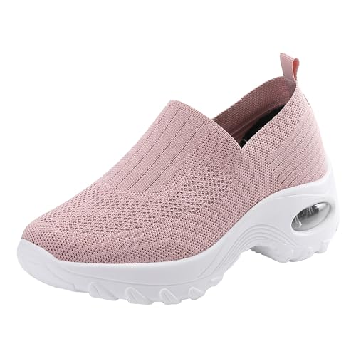 Orthopädische Schuhe Damen Sneaker Weiße Leicht Atmungsaktiv Turnschuhe Shock Absorbing Laufschuhe Cloudwalk Pro Ergonomischer Schmerzlinderungs-Schuh Sneaker Orthopädische Sportschuhe Orthoshoes von KAIXLIONLY