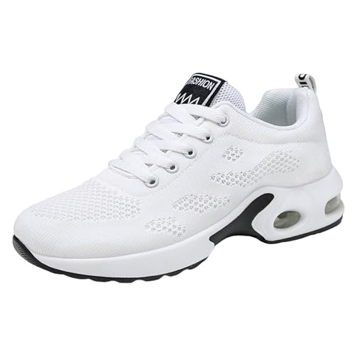 Orthopädische Schuhe Damen Sneaker Weiße Leicht Atmungsaktiv Turnschuhe Shock Absorbing Laufschuhe Cloudwalk Pro Ergonomischer Schmerzlinderungs-Schuh Sneaker Orthopädische Sportschuhe Orthoshoes von KAIXLIONLY