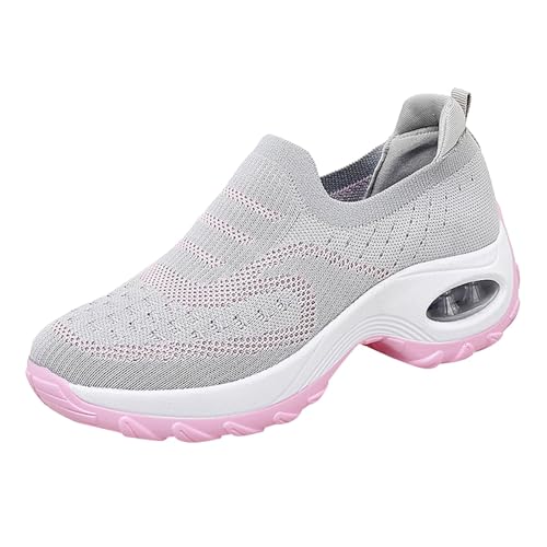 Orthopädische Schuhe Damen Sneaker Weiße Leicht Atmungsaktiv Turnschuhe Shock Absorbing Laufschuhe Cloudwalk Pro Ergonomischer Schmerzlinderungs-Schuh Sneaker Orthopädische Sportschuhe Orthoshoes von KAIXLIONLY