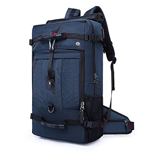 KAKA Travel Backpack, Carry On Backpack Durable Convertible Duffle Bag Fit for 19.3 Inch Laptop for Men and Women(Large 40L) von KAKA