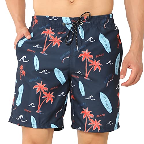 KAKU NANU Badehose Herren, Quick Dry Badeshorts Herren mit Netzfutter Schwimmhose Badehosen für Herren Size S von KAKU NANU