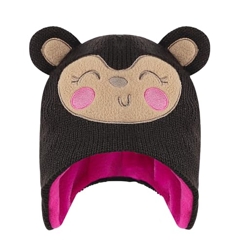 KAKU NANU Mütze Kinder Baby Wintermütze Beanie Kinder Jungen Mädchen Mütze Braun 2 3 4 5 6 7 8 Jahre von KAKU NANU