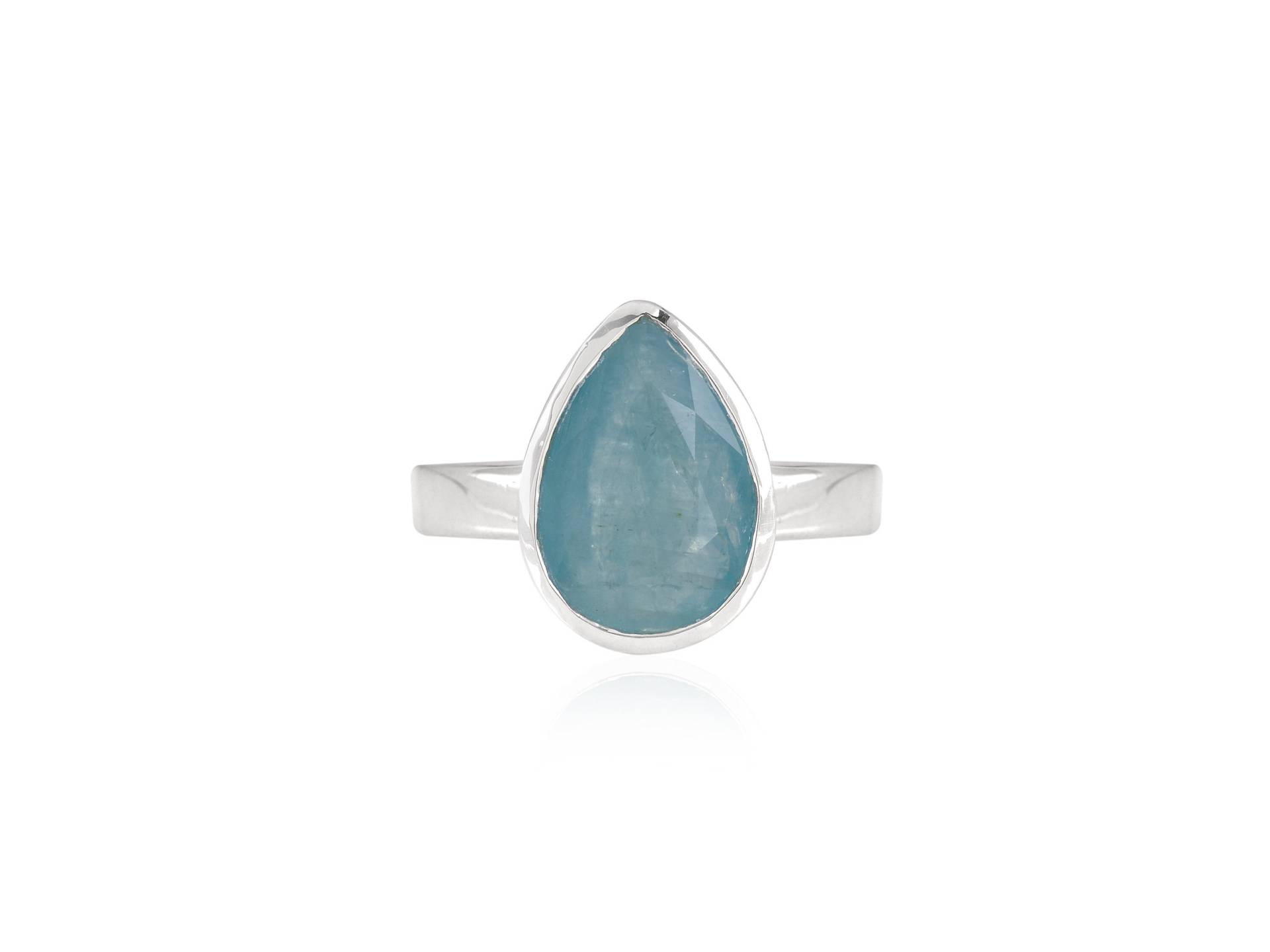 Natürlicher Seltener Grandidierit Silberring, Facettierter Grandidierit, Heilstein, Solitärring, Ringgröße 58 Natürlicher Seltener Grandidierit Silberring, Facettierter Grandidierit, Heilstein, Solitärring, Ringgröße 58 von KALAMANDALAM