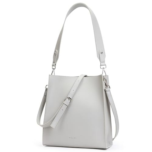 KALIDI Handtasche Damen Mittelgroß Veganes Leder Crossbody Bag Damen Umhängetasche mit Verstellbarem Gurt Tote Bag für Schule Büro Arbeit Reisen Ausflug Einkauf von KALIDI FANCY FOREST