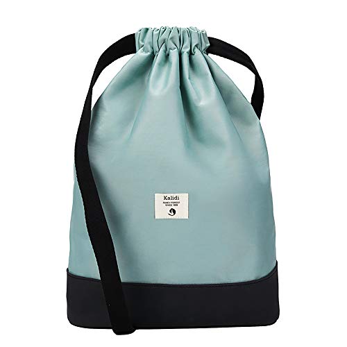 KALIDI Beutel Rucksack Kordelzug Turnbeutel Daypack Gymsack Gym Bag Beutel Sportbeutel Rucksack für Damen & Herren mit Innentasche 11 Liter für Sport, Reisen und City von KALIDI