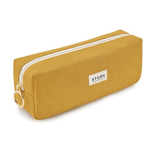 KALIDI Mäppchen Federmäppchen Mädchen Teenager Stiftetasche Stiftemappe Cord-Stoff Federtasche Pencil Case Schulmäppchen von KALIDI