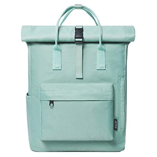 KALIDI Rucksack Damen Rucksack Herren Tagesrucksack mit Laptopfach, Unisex Modern Rolltop Rucksack Daypack, Wasserdichter Schulrucksack,Lässiger Backpack Schule Freizeit Uni Arbeit von KALIDI