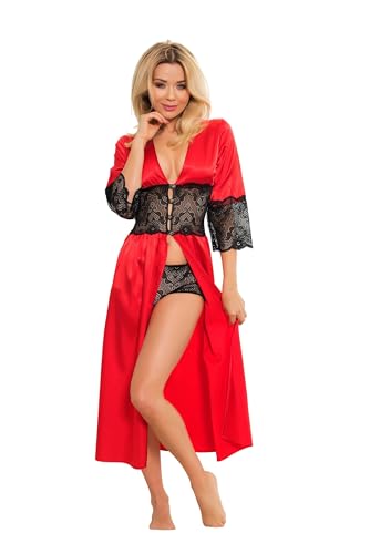 KALIMO Damen Mindanao Robe, Rot, L von Kalimo