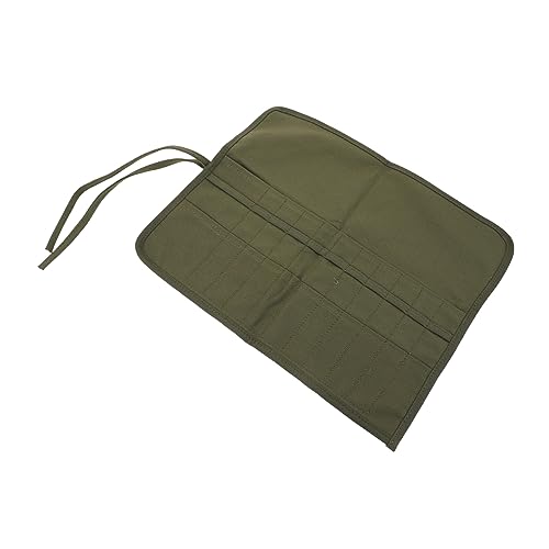 KALLORY Tragbare Stiftetasche Federmäppchen Aus Canvas Mit Schlitzen Perfekt Für Ölgemälde von KALLORY