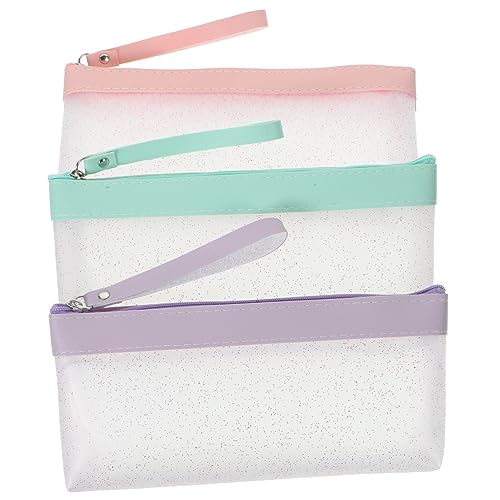 KALLORY 3-teiliges Dekoratives Schreibwaren-etui Große Bleistifttasche Stift-Organizer Kratzstift-etui Für Das Schulbüro von KALLORY