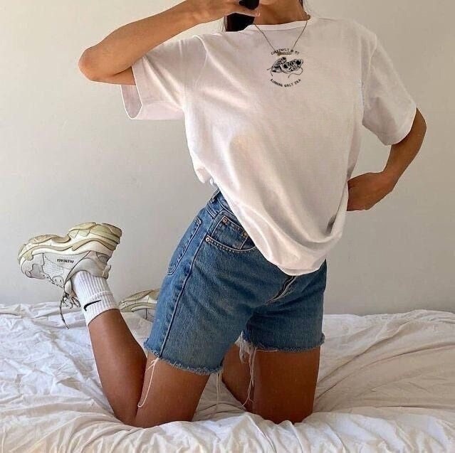 Currently in My Running Girly Era Shirt/Lover Pinterest Aesthetic Oversized Best Friend Gift Pilates von KALOStudios