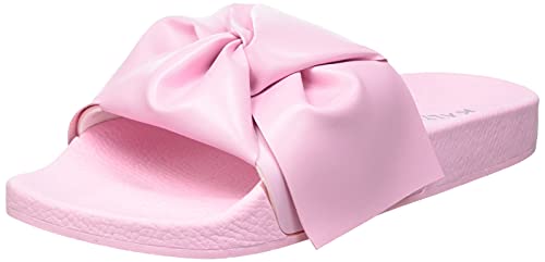 KALTUR Damen Pink Bow Pool Slide Flipflop, Rosa, 40 EU KALTUR Damen Pink Bow Pool Slide Flipflop, Rosa, 40 EU von KALTUR