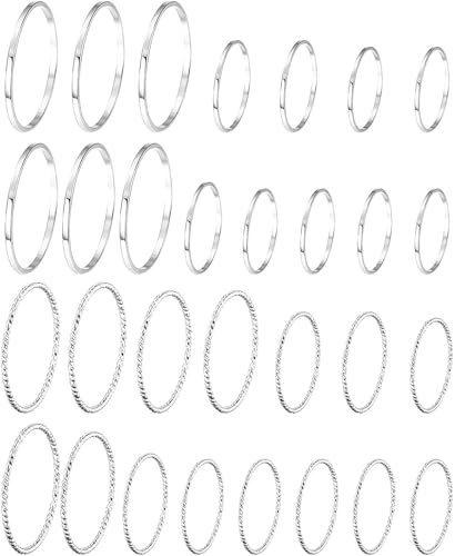 KALVICAC 30 Stücke Ringe Set von KALVICA