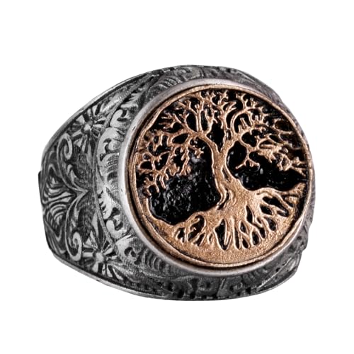 KAMBO Baum des Lebens Ring – 925 K Sterlingsilber Ring für Herren – Naturliebhaber Ringe, Silber, kein Edelstein, Silber, Kein Edelstein KAMBO Baum des Lebens Ring – 925 K Sterlingsilber Ring für Herren – Naturliebhaber Ringe, Silber, kein Edelstein, Silber, Kein Edelstein von KAMBO