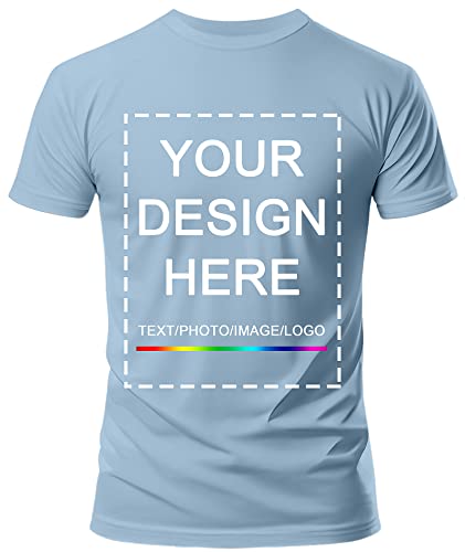 Individuelle T-Shirts für Damen und Herren – Gestalten Sie Ihr eigenes Shirt mit Text, Bild oder Logo – Personalisiertes Baumwoll-T-Shirt mit Fotodruck auf Vorder- und Rückseite Individuelle T-Shirts für Damen und Herren – Gestalten Sie Ihr eigenes Shirt mit Text, Bild oder Logo – Personalisiertes Baumwoll-T-Shirt mit Fotodruck auf Vorder- und Rückseite von KAMKOO