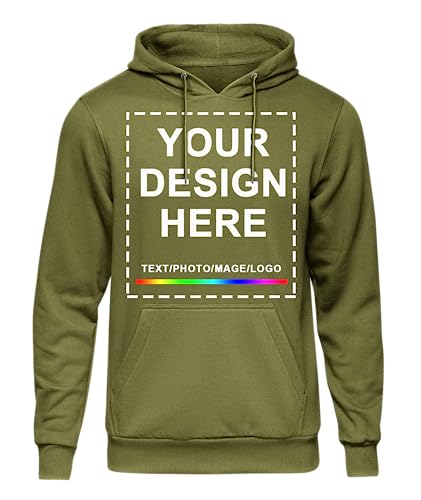 Hoodie Bedrucken Lassen Herren Damen - Mit Wunschtext personalisiert - Kapuzenpullover als Geschenk für Männer selbst gestalten von KAMKOO