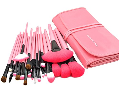 KanCai Makeup Pinsel-Set 24 Stück Professionell Holzgriff Stiftung Füllmethoden Erröten Eyeliner Gesicht Flüssig Pulver Cream Kosmetik Pinsel Set KanCai Makeup Pinsel-Set 24 Stück Professionell Holzgriff Stiftung Füllmethoden Erröten Eyeliner Gesicht Flüssig Pulver Cream Kosmetik Pinsel Set von KANCAI