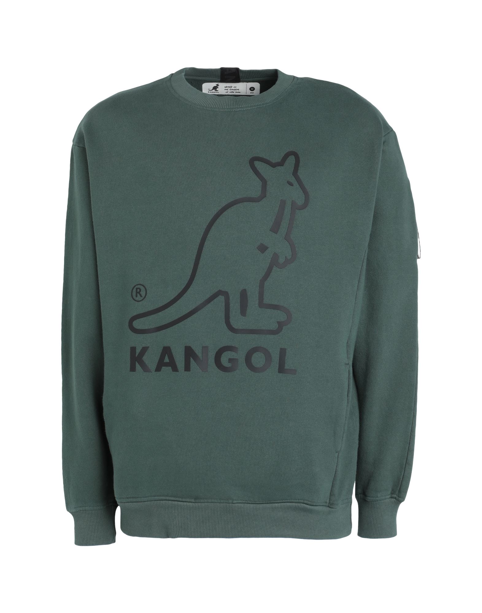 KANGOL Sweatshirt Herren Dunkelgrün von KANGOL