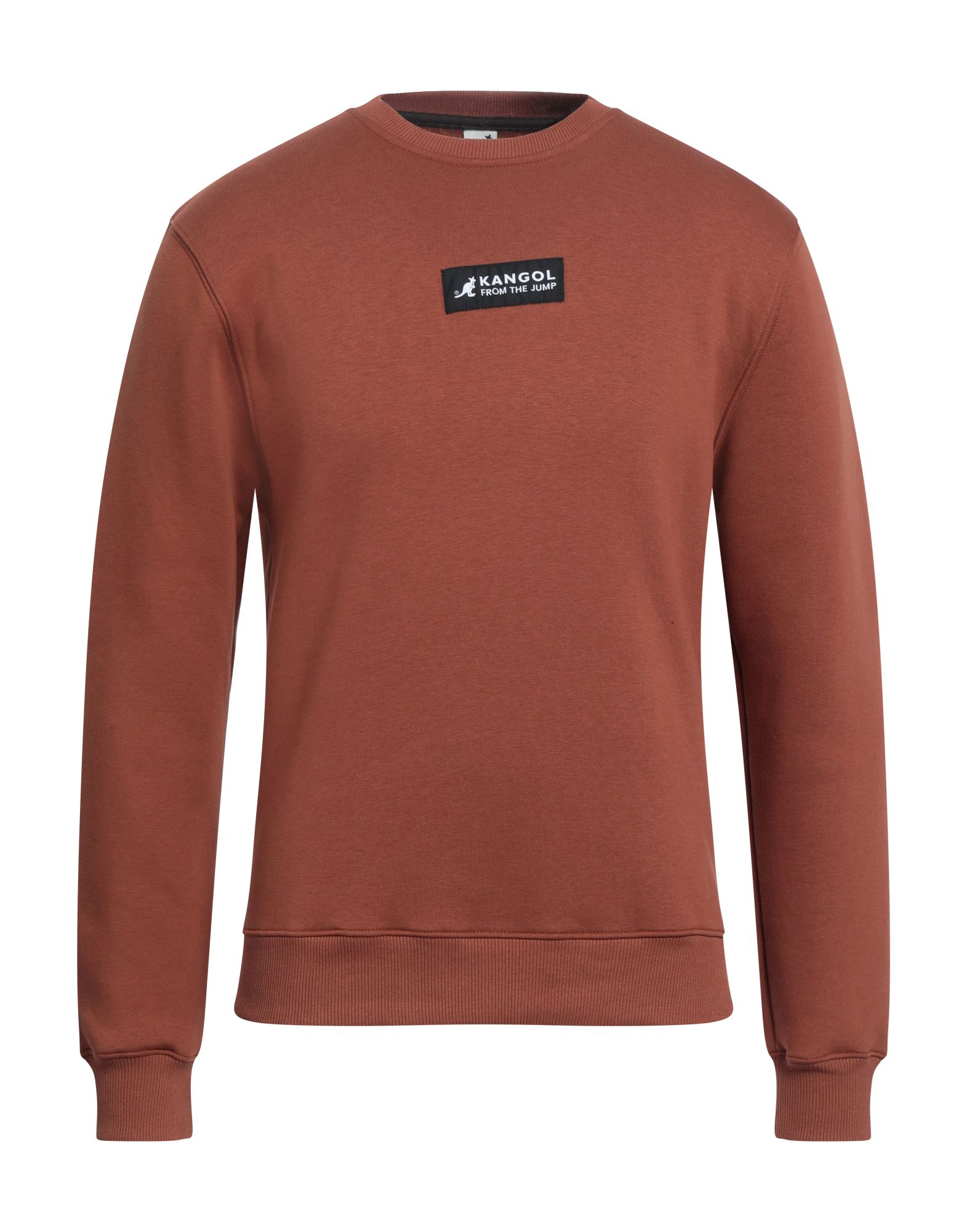 KANGOL Sweatshirt Herren Mittelbraun von KANGOL