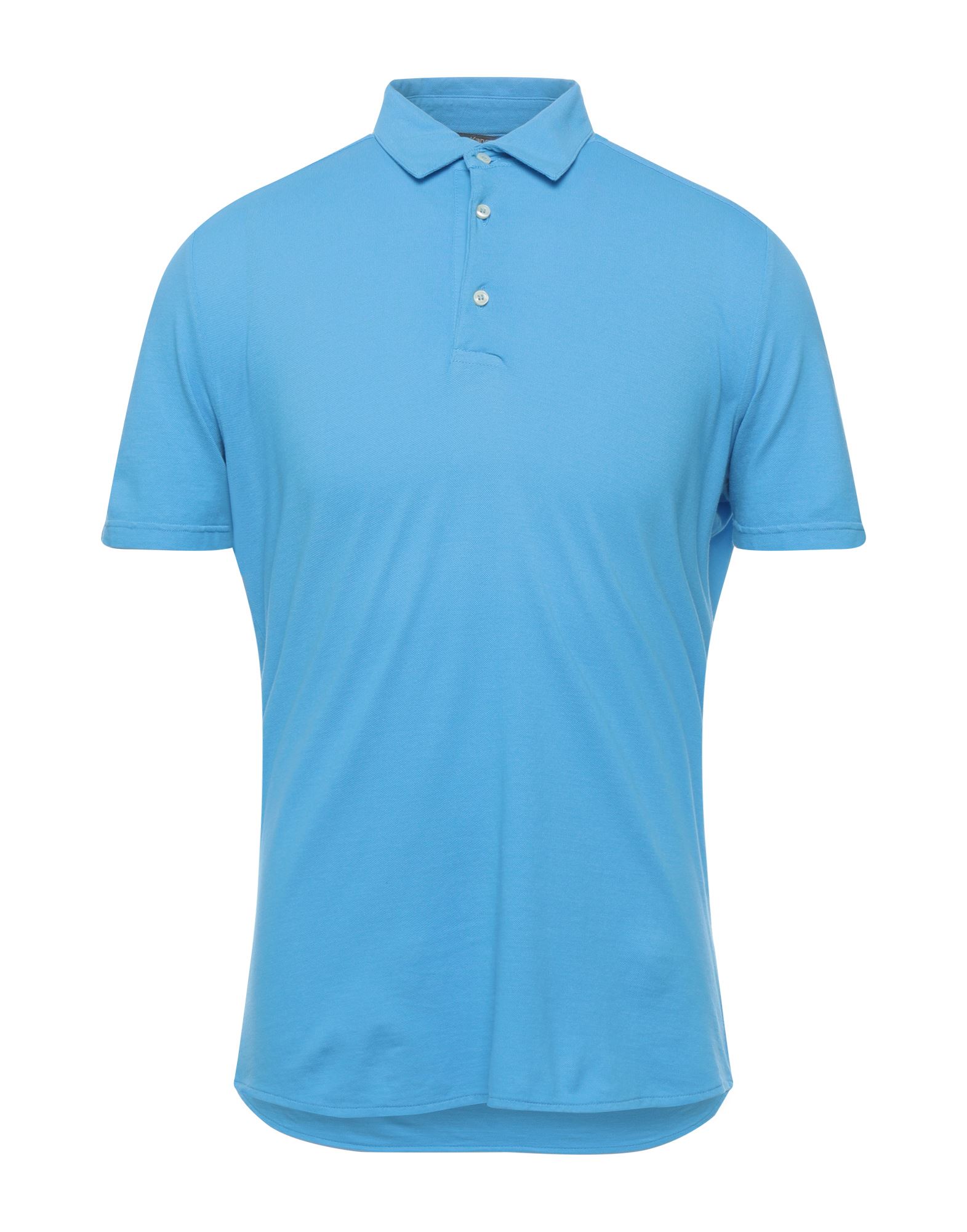 KANGRA Poloshirt Herren Azurblau KANGRA Poloshirt Herren Azurblau von KANGRA