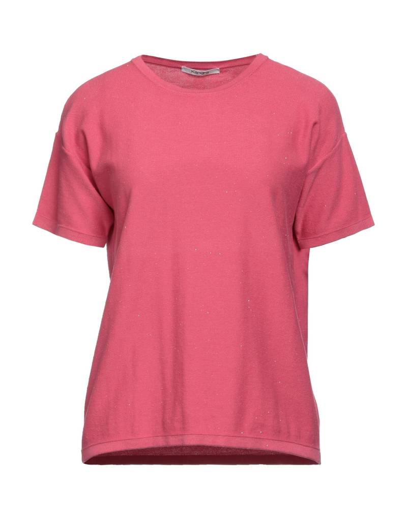 KANGRA Pullover Damen Magenta von KANGRA