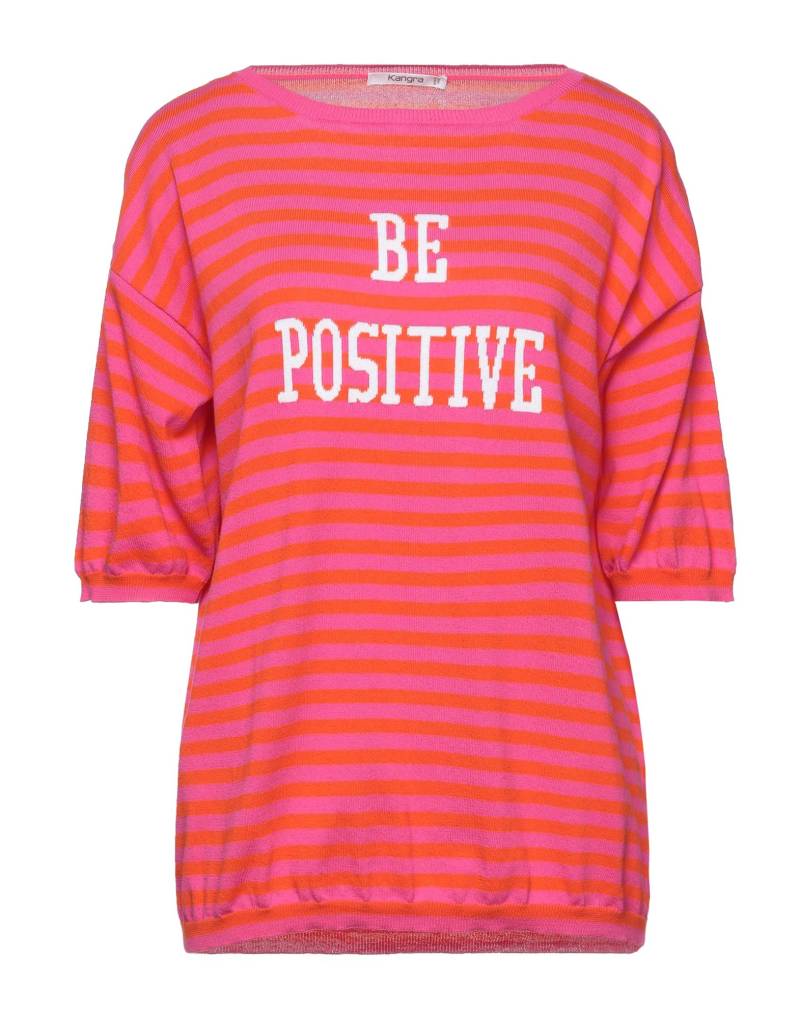 KANGRA Pullover Damen Orange von KANGRA