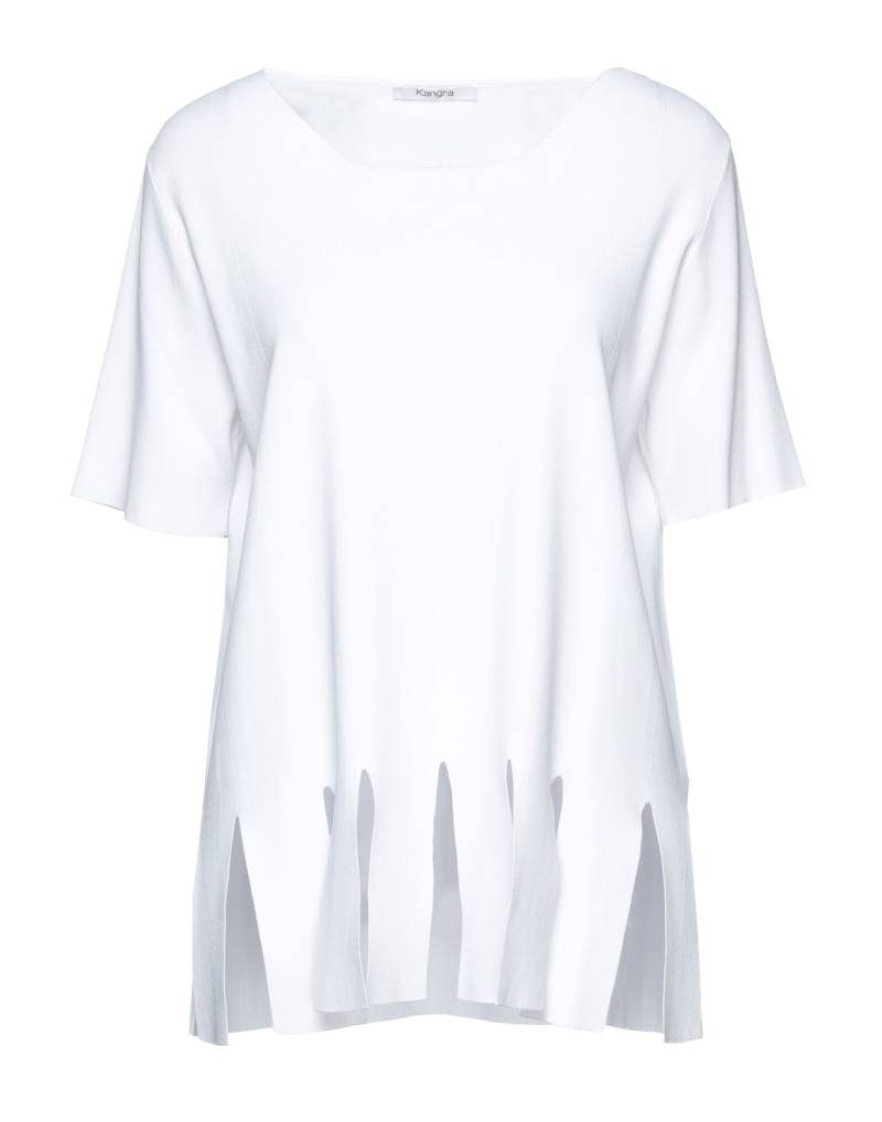 KANGRA Pullover Damen Weiß von KANGRA