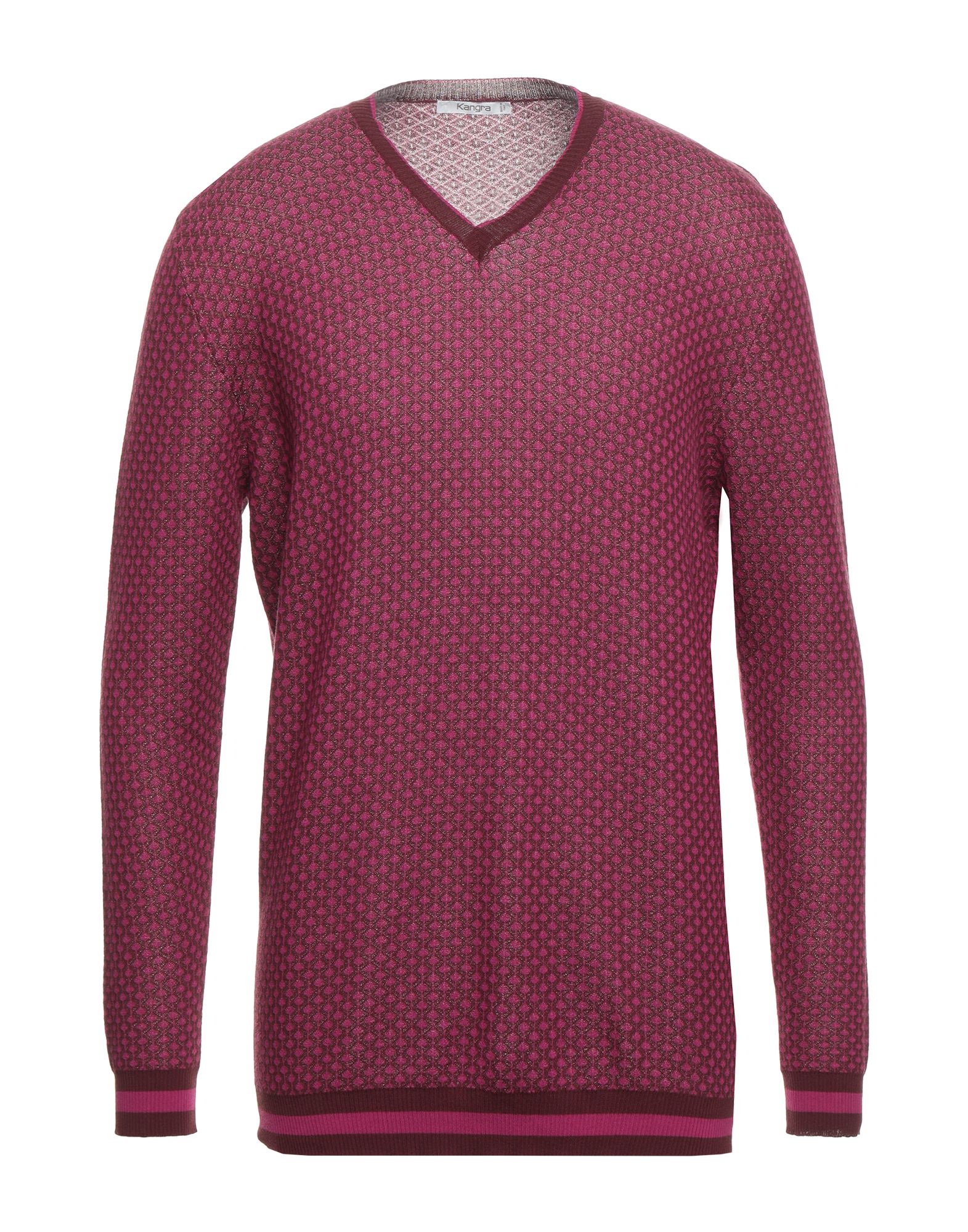 KANGRA Pullover Herren Fuchsia von KANGRA