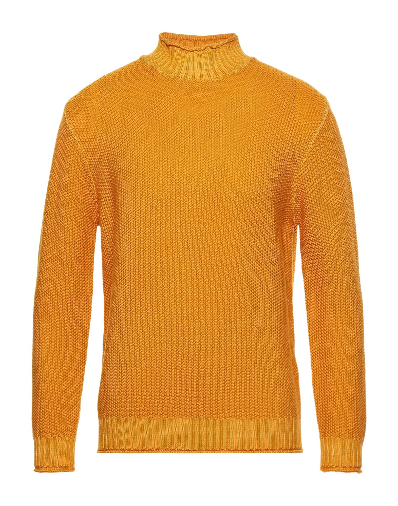 KANGRA Rollkragenpullover Herren Ocker von KANGRA