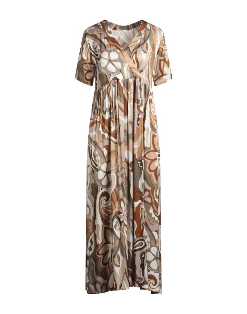 KANGRA Maxi-kleid Damen Braun von KANGRA