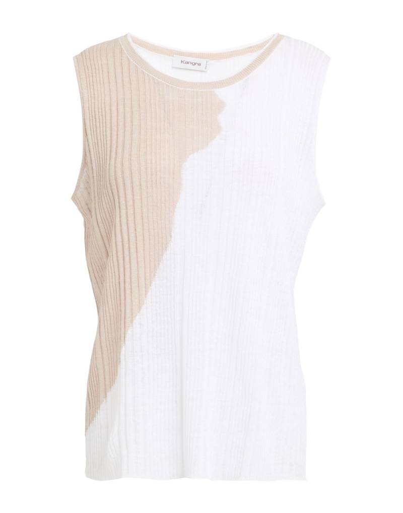 KANGRA Pullover Damen Beige von KANGRA
