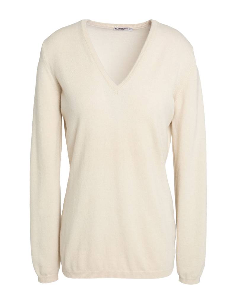 KANGRA Pullover Damen Beige von KANGRA