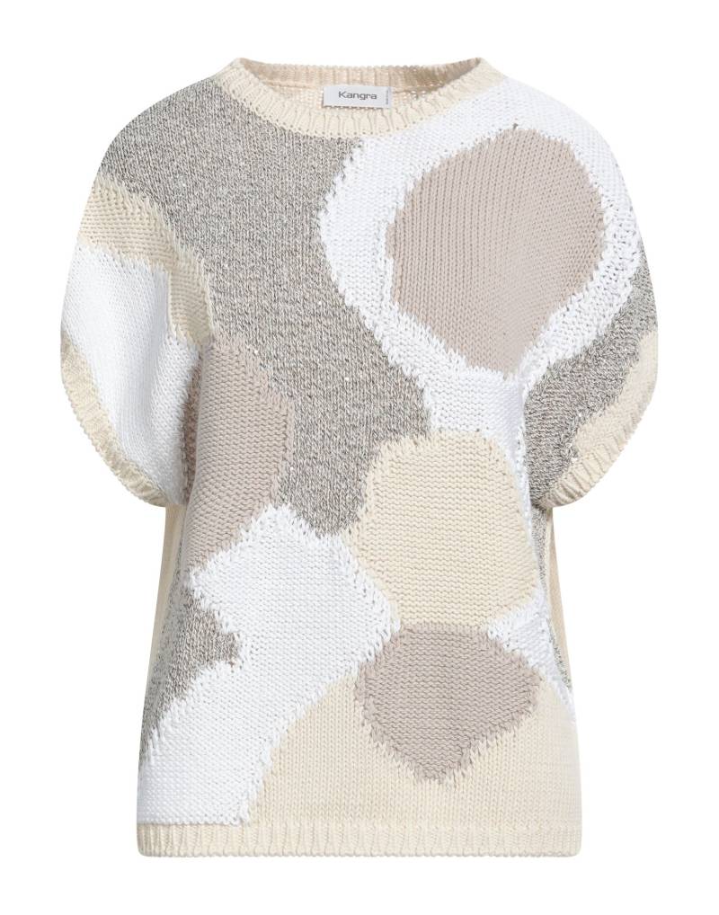 KANGRA Pullover Damen Beige von KANGRA