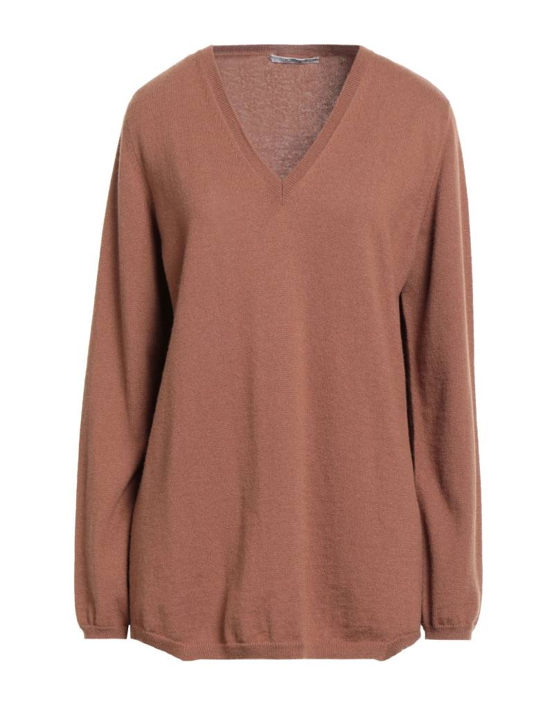 KANGRA Pullover Damen Braun von KANGRA