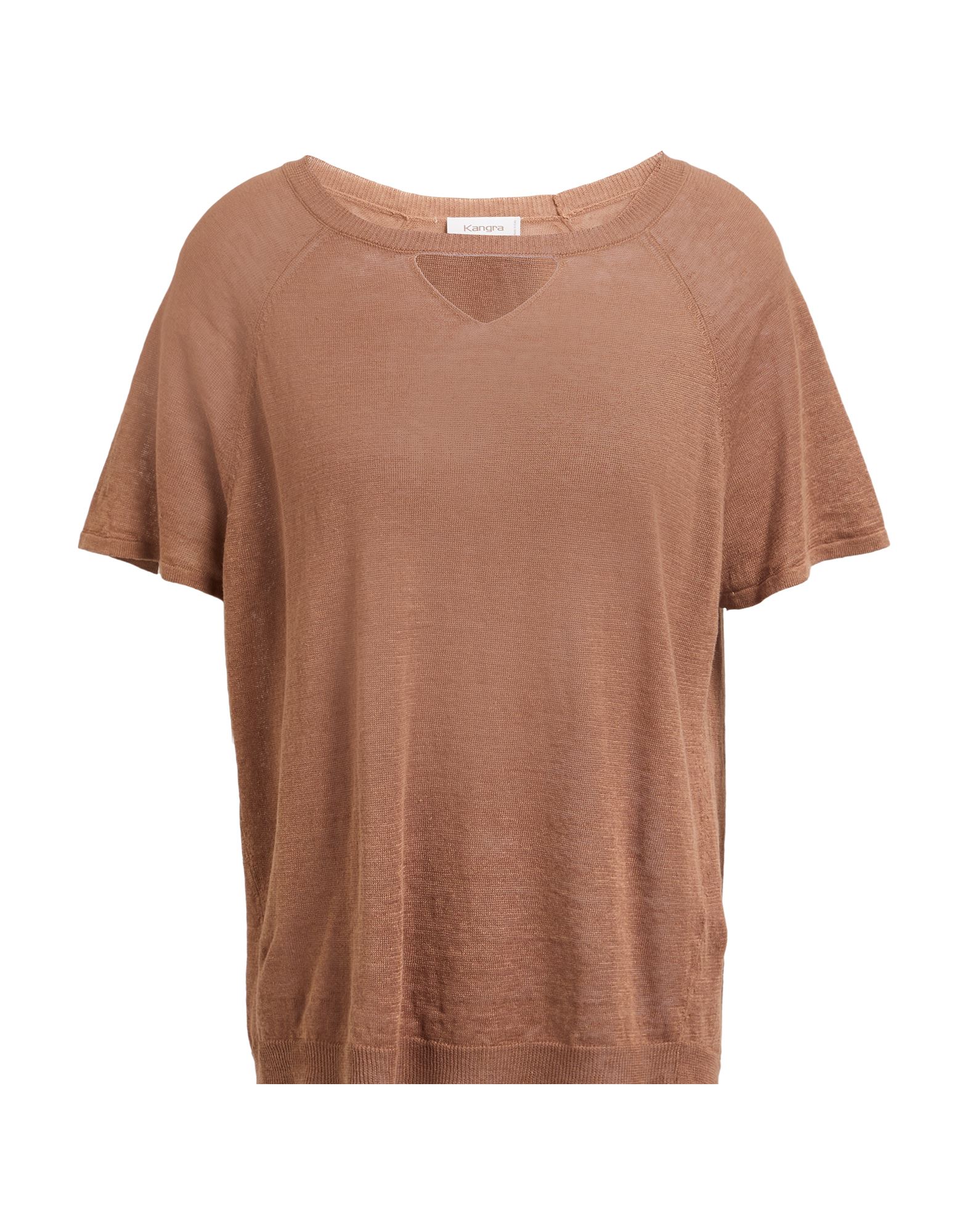 KANGRA Pullover Damen Braun von KANGRA