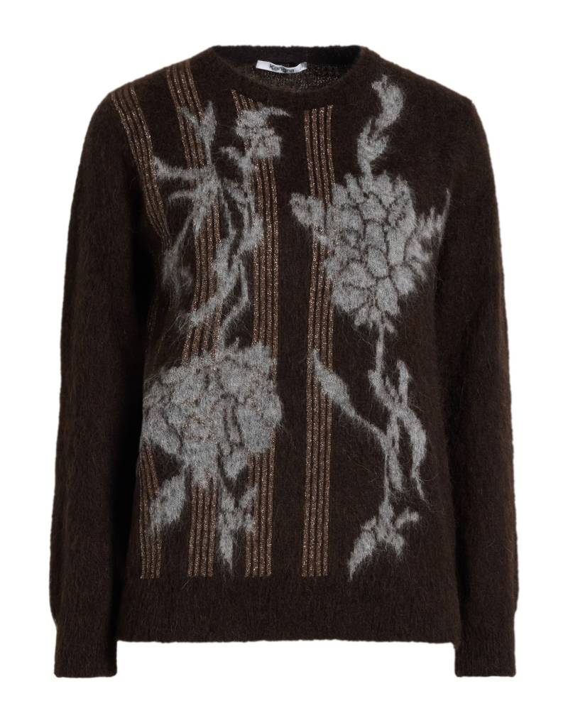 KANGRA Pullover Damen Dunkelbraun von KANGRA