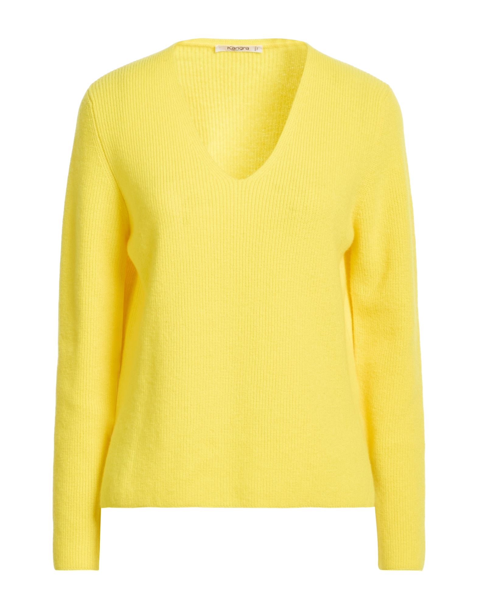 KANGRA Pullover Damen Gelb von KANGRA