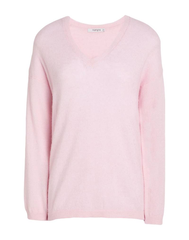 KANGRA Pullover Damen Hellrosa von KANGRA