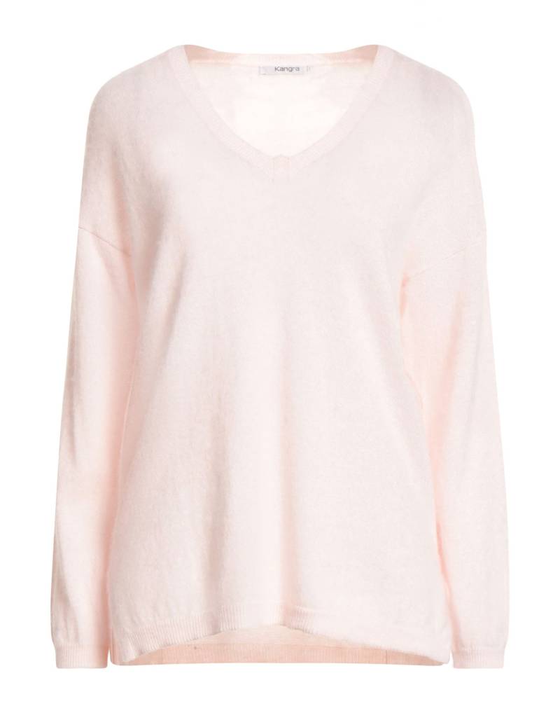 KANGRA Pullover Damen Hellrosa von KANGRA