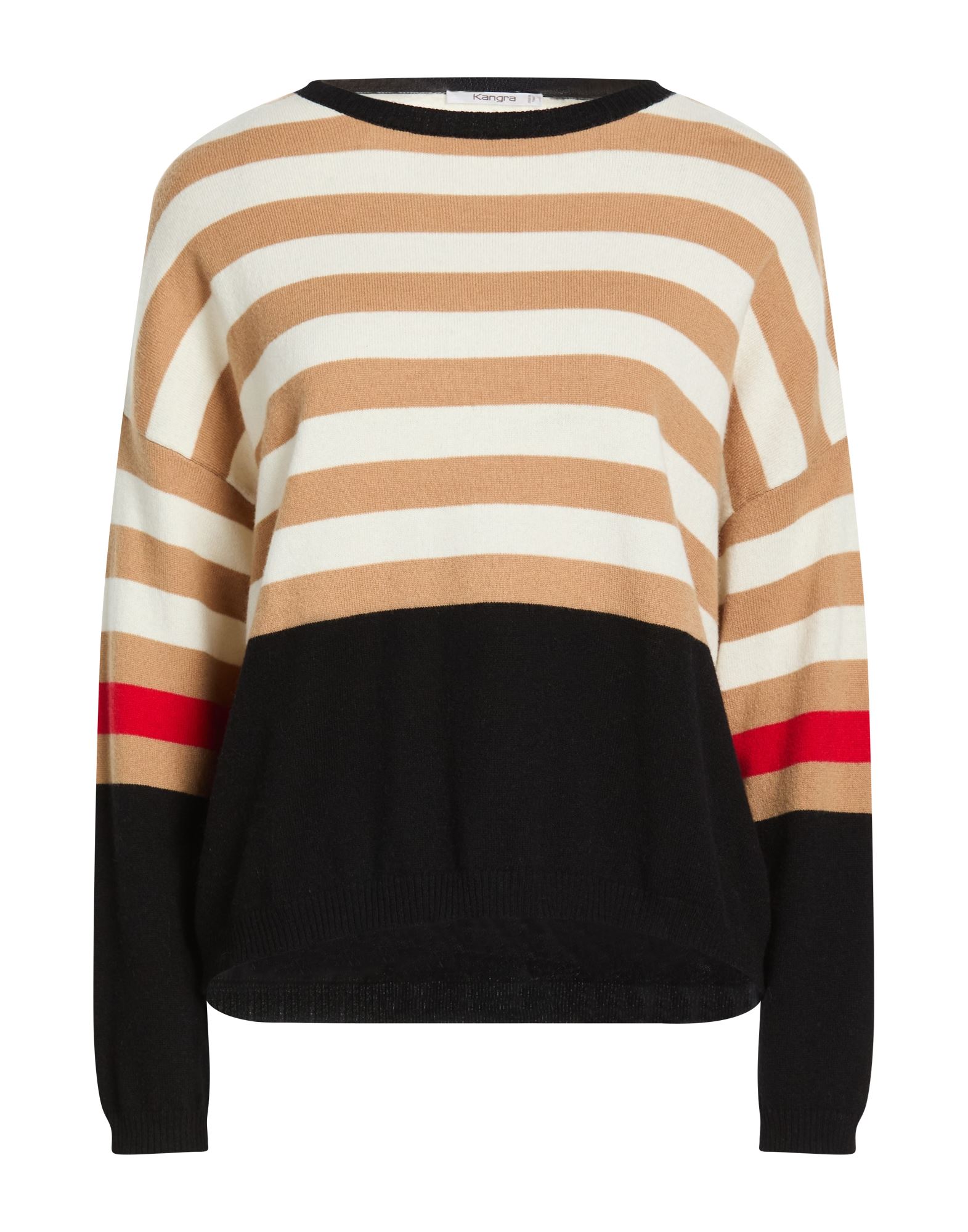 KANGRA Pullover Damen Kamel von KANGRA