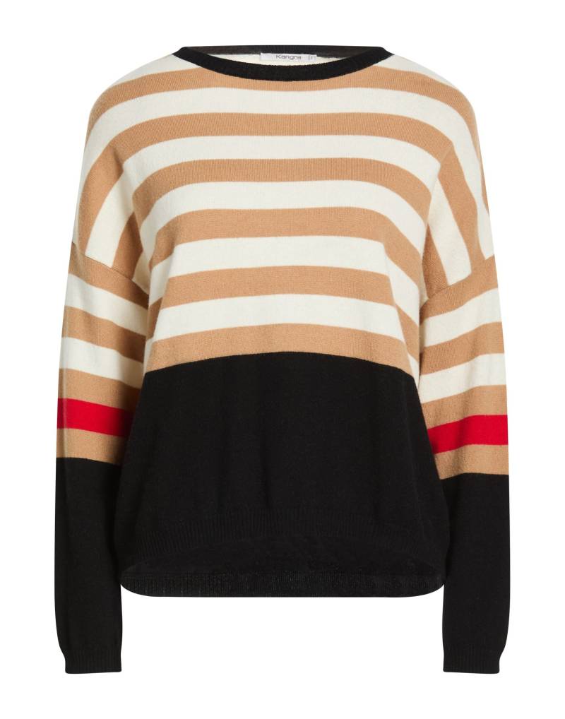 KANGRA Pullover Damen Kamel von KANGRA