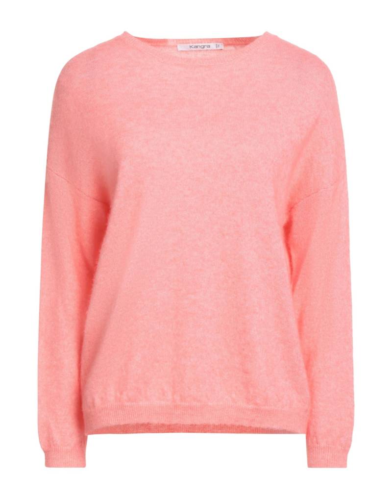 KANGRA Pullover Damen Lachs von KANGRA